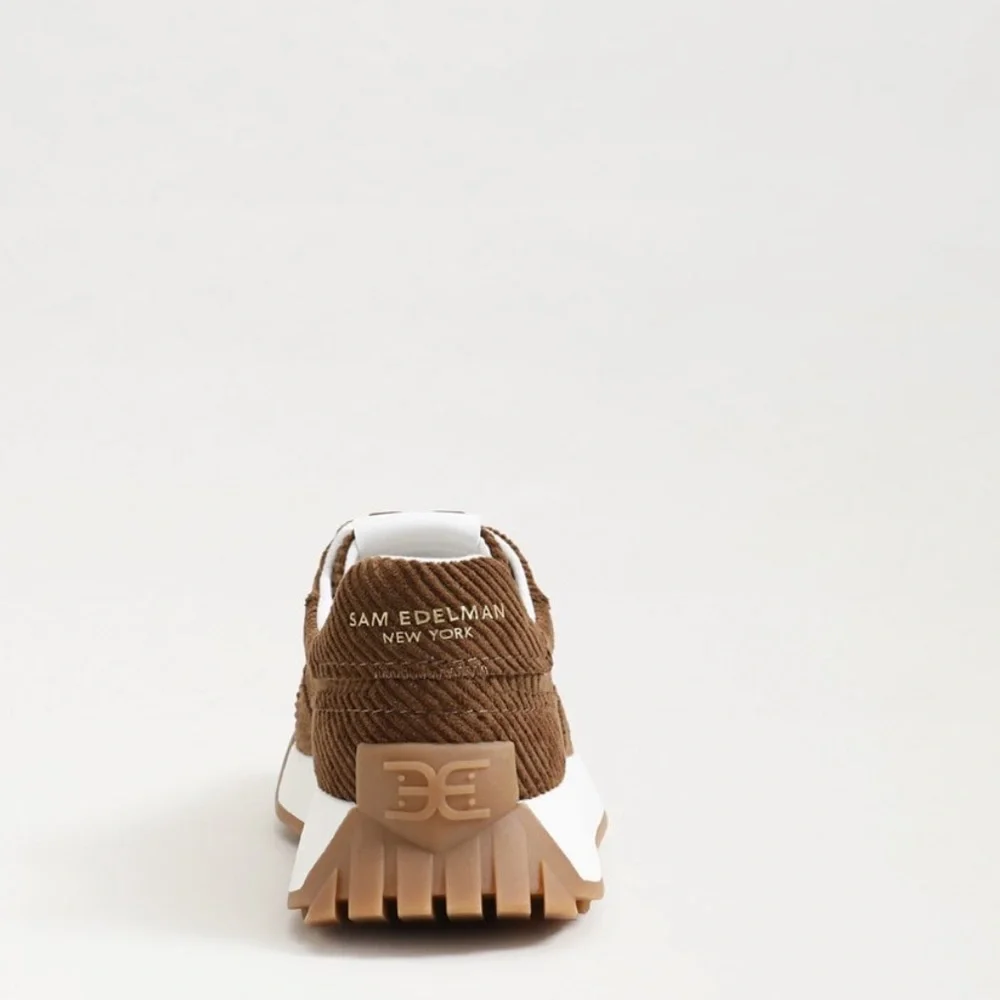 NWOT Sam Edelman Chocolate Cinnamon “Layla” Sneaker - Picture 3 of 8